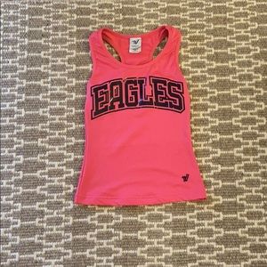 Hot pink Eagles top